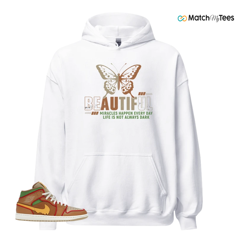 NIKE AIR JORDAN 1 MID SE CHEESEBURGER SNEAKER Matching Tees hoodie