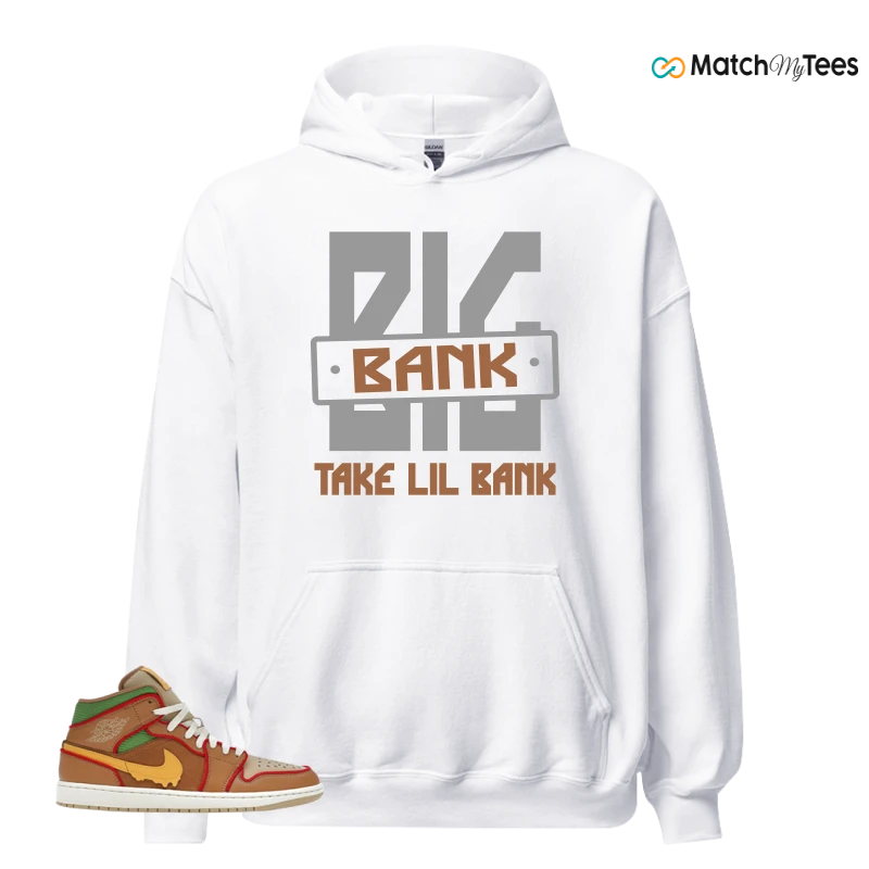 NIKE AIR JORDAN 1 MID SE CHEESEBURGER SNEAKER Matching Tees hoodie