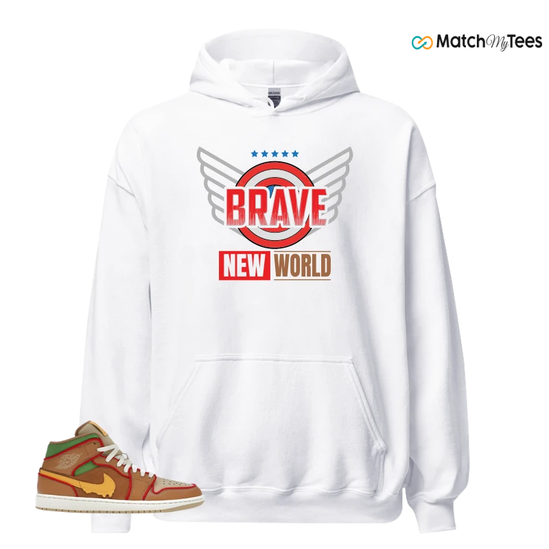 NIKE AIR JORDAN 1 MID SE CHEESEBURGER SNEAKER Matching Tees hoodie