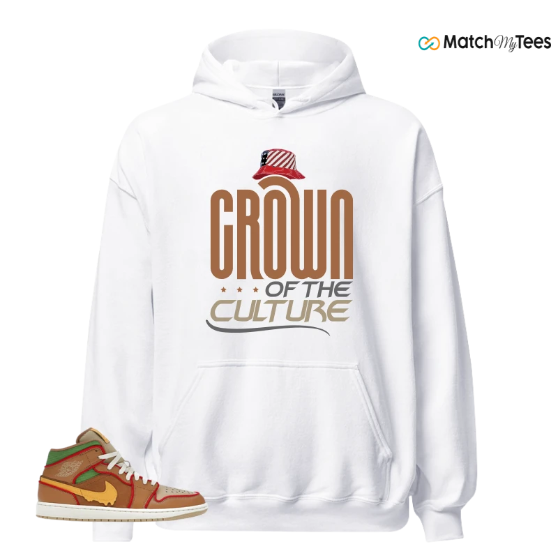 NIKE AIR JORDAN 1 MID SE CHEESEBURGER SNEAKER Matching Tees hoodie