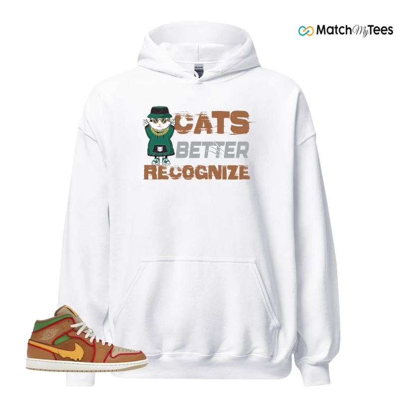 NIKE AIR JORDAN 1 MID SE CHEESEBURGER SNEAKER Matching Tees hoodie