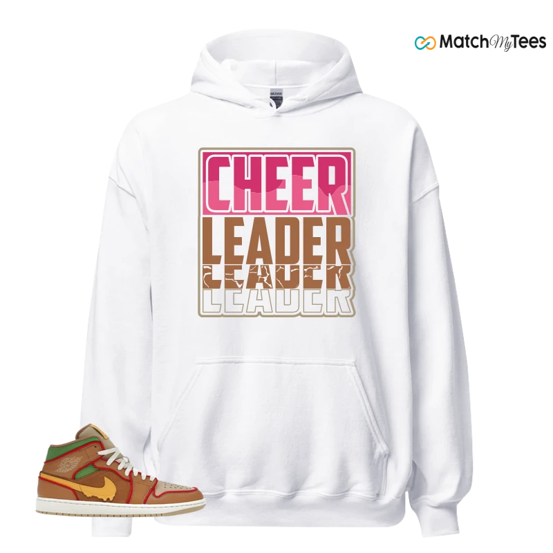NIKE AIR JORDAN 1 MID SE CHEESEBURGER SNEAKER Matching Tees hoodie