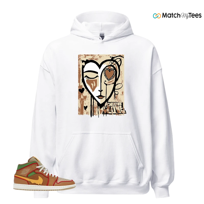 NIKE AIR JORDAN 1 MID SE CHEESEBURGER SNEAKER Matching Tees hoodie