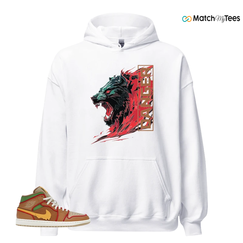 NIKE AIR JORDAN 1 MID SE CHEESEBURGER SNEAKER Matching Tees hoodie