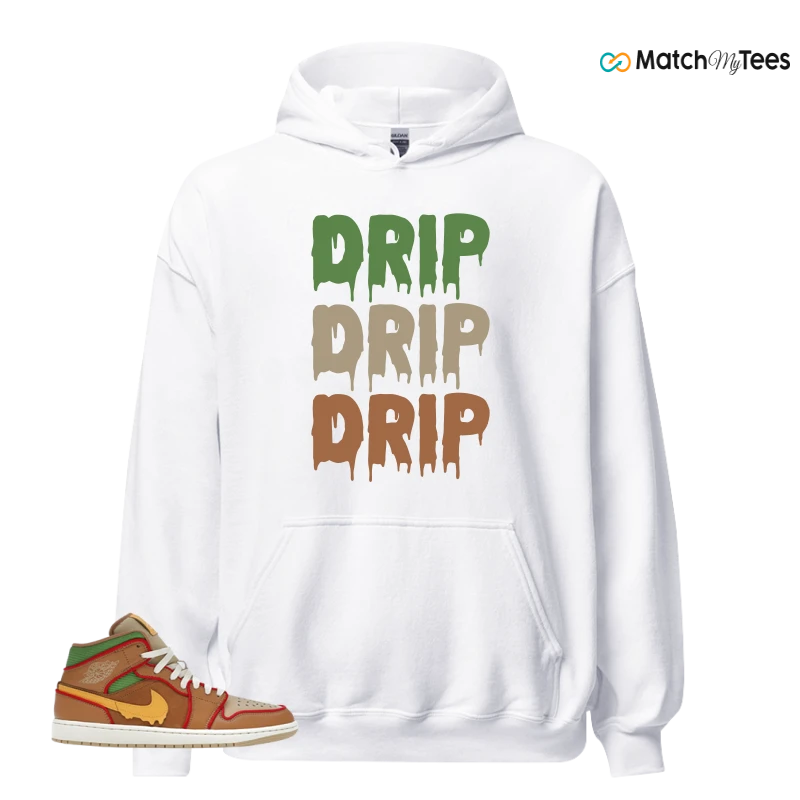 NIKE AIR JORDAN 1 MID SE CHEESEBURGER SNEAKER Matching Tees hoodie