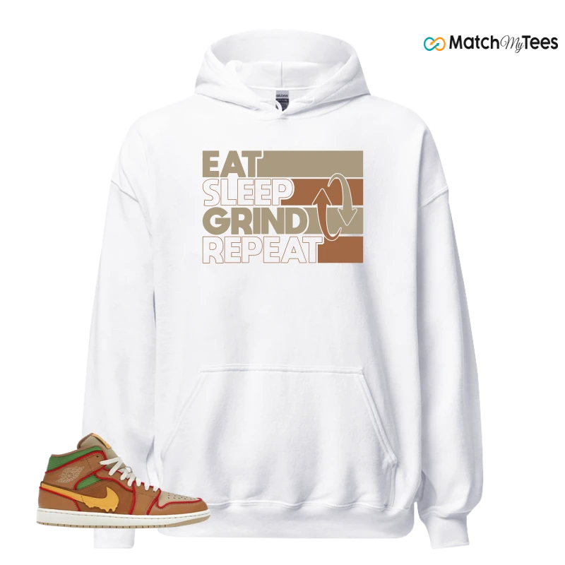 NIKE AIR JORDAN 1 MID SE CHEESEBURGER SNEAKER Matching Tees hoodie