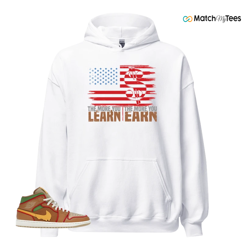NIKE AIR JORDAN 1 MID SE CHEESEBURGER SNEAKER Matching Tees hoodie