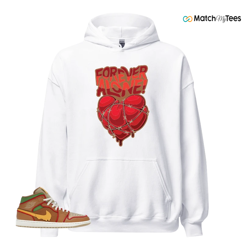 NIKE AIR JORDAN 1 MID SE CHEESEBURGER SNEAKER Matching Tees hoodie