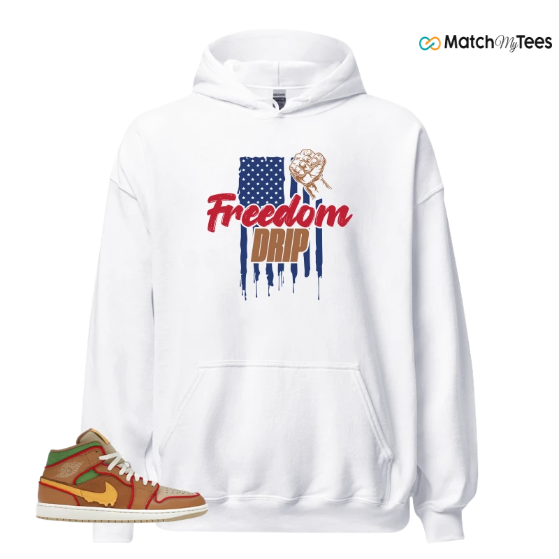 NIKE AIR JORDAN 1 MID SE CHEESEBURGER SNEAKER Matching Tees hoodie