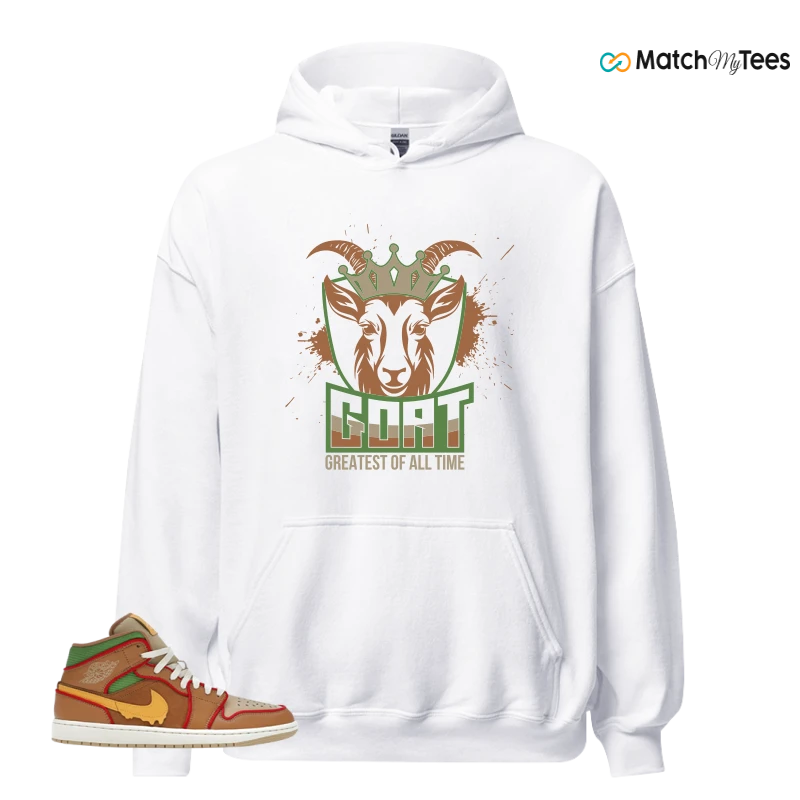 NIKE AIR JORDAN 1 MID SE CHEESEBURGER SNEAKER Matching Tees hoodie