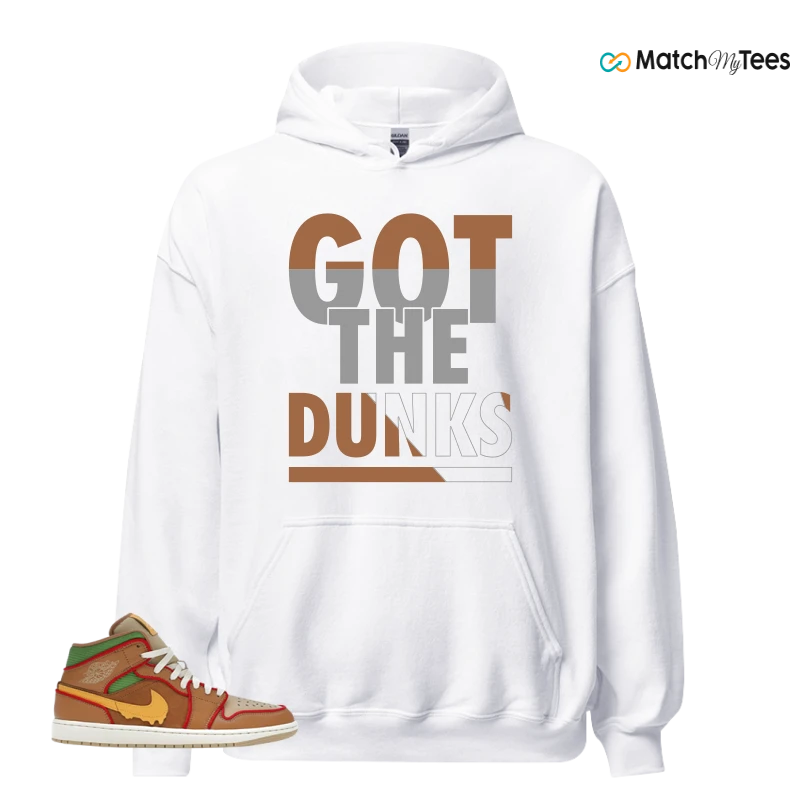 NIKE AIR JORDAN 1 MID SE CHEESEBURGER SNEAKER Matching Tees hoodie
