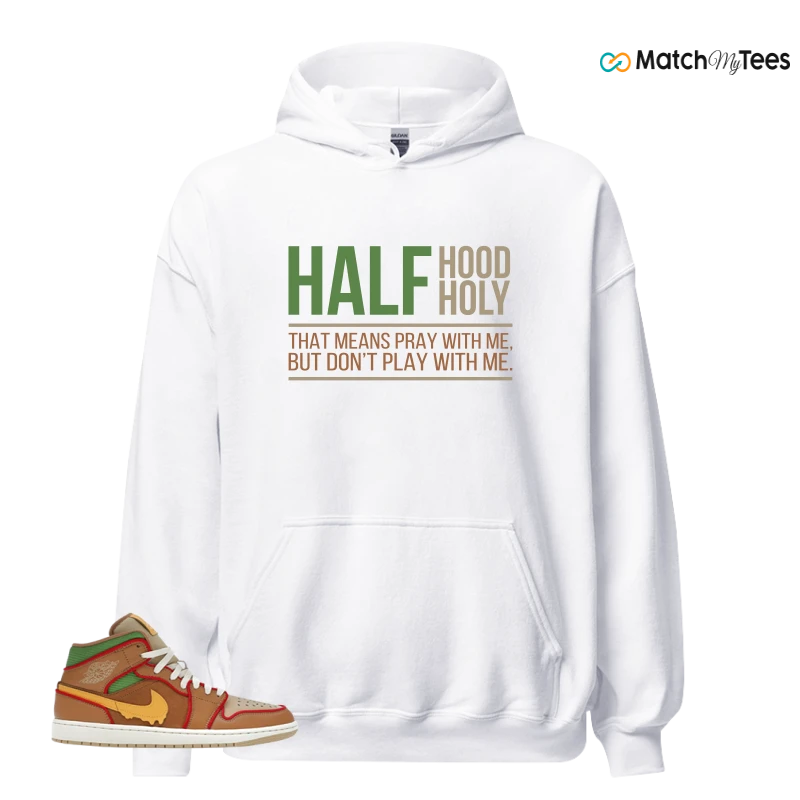 NIKE AIR JORDAN 1 MID SE CHEESEBURGER SNEAKER Matching Tees hoodie