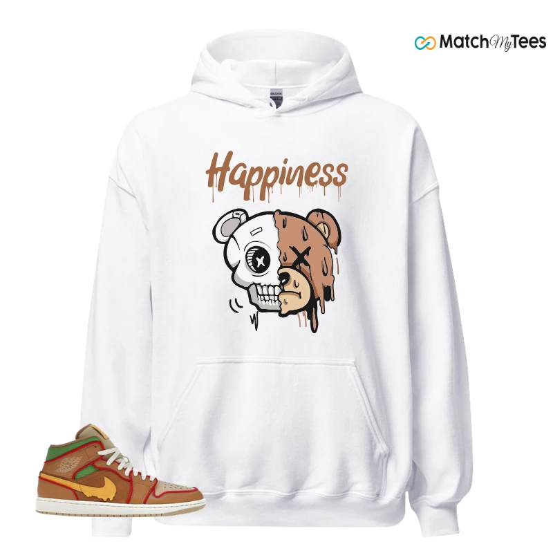 NIKE AIR JORDAN 1 MID SE CHEESEBURGER SNEAKER Matching Tees hoodie