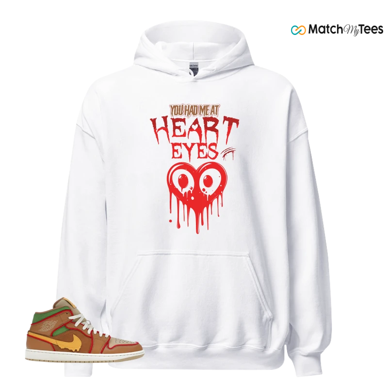 NIKE AIR JORDAN 1 MID SE CHEESEBURGER SNEAKER Matching Tees hoodie