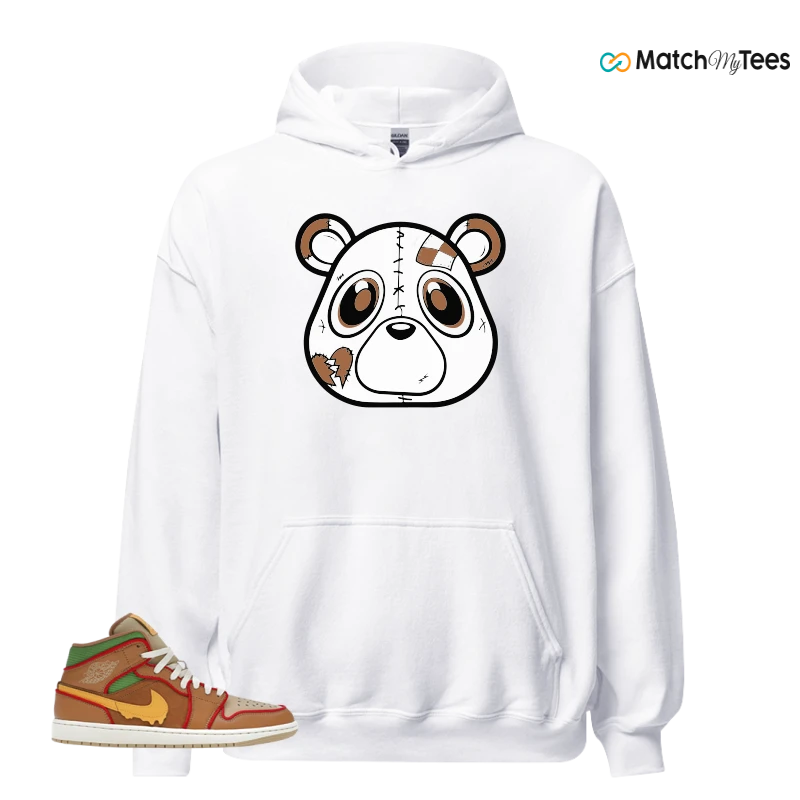 NIKE AIR JORDAN 1 MID SE CHEESEBURGER SNEAKER Matching Tees hoodie