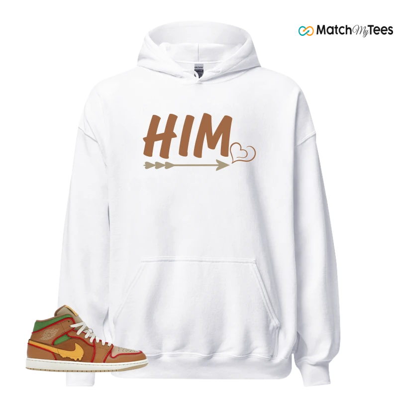 NIKE AIR JORDAN 1 MID SE CHEESEBURGER SNEAKER Matching Tees hoodie