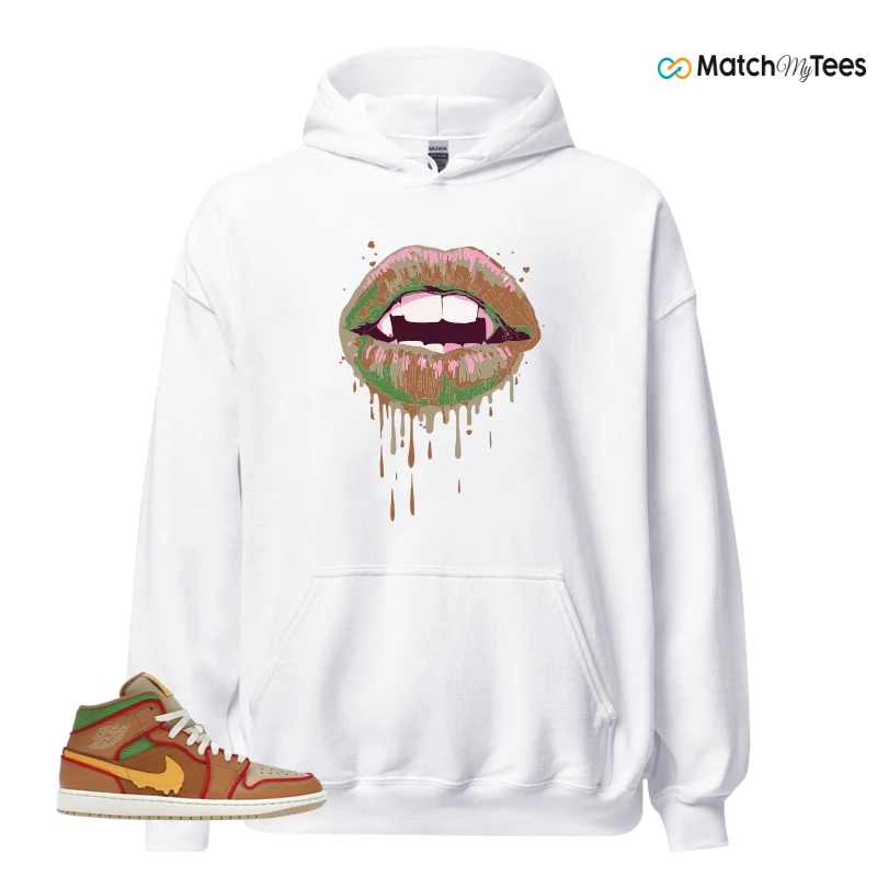 NIKE AIR JORDAN 1 MID SE CHEESEBURGER SNEAKER Matching Tees hoodie