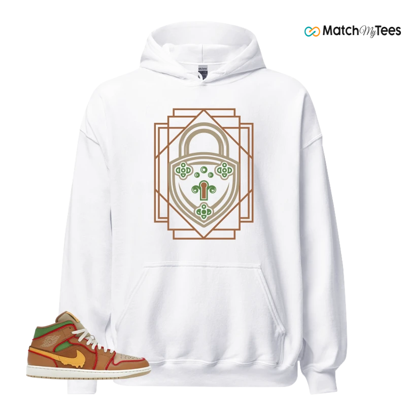 NIKE AIR JORDAN 1 MID SE CHEESEBURGER SNEAKER Matching Tees hoodie