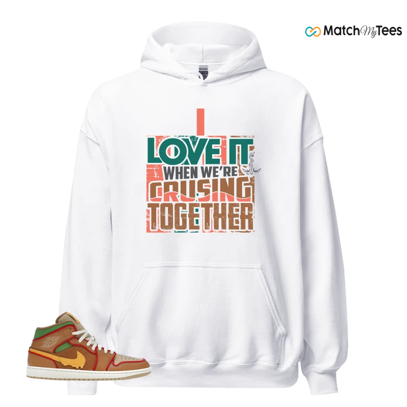 NIKE AIR JORDAN 1 MID SE CHEESEBURGER SNEAKER Matching Tees hoodie