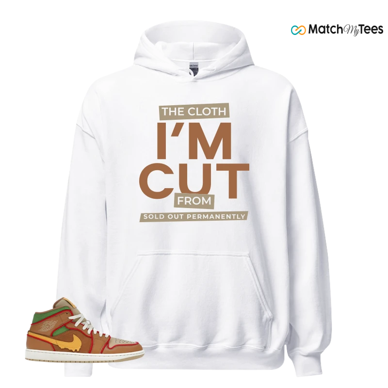 NIKE AIR JORDAN 1 MID SE CHEESEBURGER SNEAKER Matching Tees hoodie