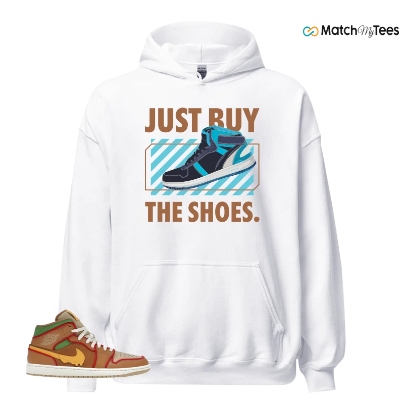 NIKE AIR JORDAN 1 MID SE CHEESEBURGER SNEAKER Matching Tees hoodie