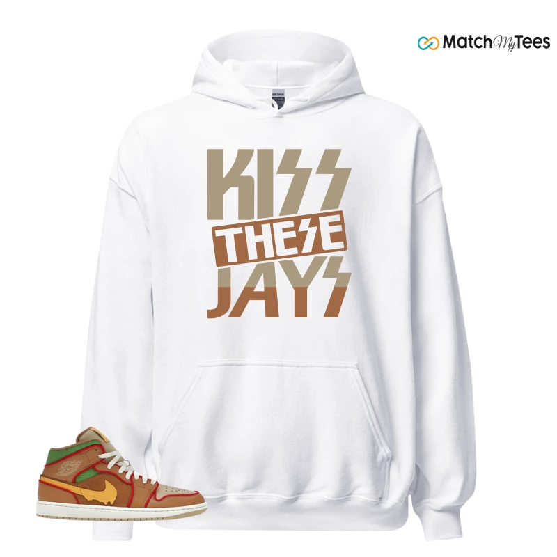 NIKE AIR JORDAN 1 MID SE CHEESEBURGER SNEAKER Matching Tees hoodie