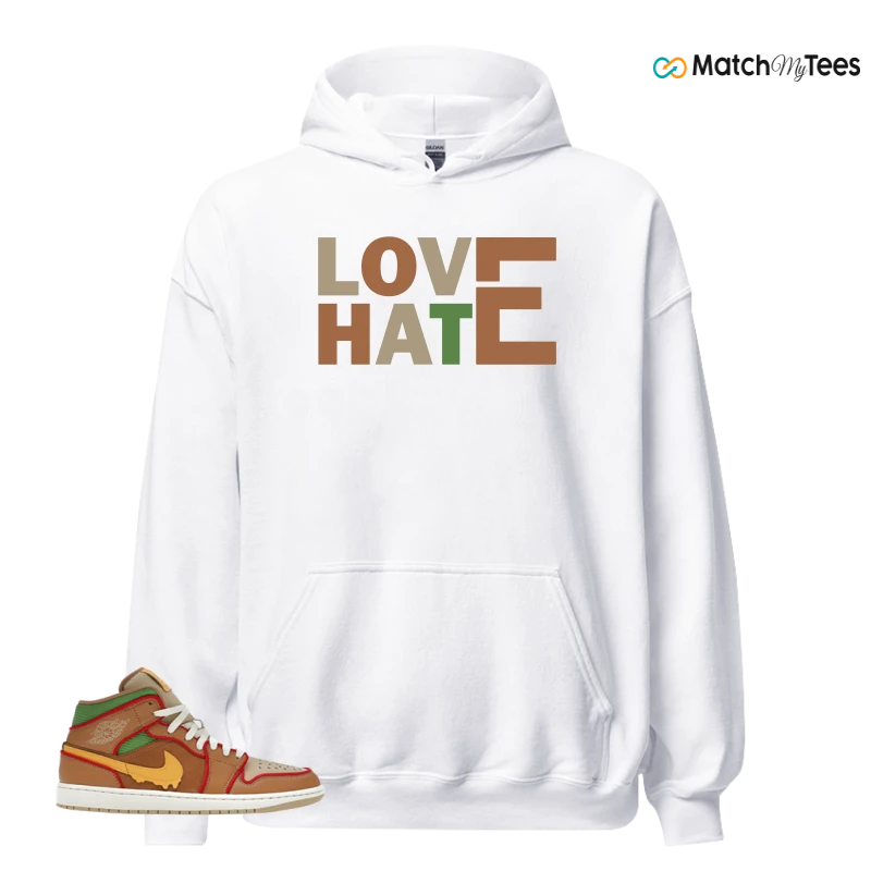 NIKE AIR JORDAN 1 MID SE CHEESEBURGER SNEAKER Matching Tees hoodie