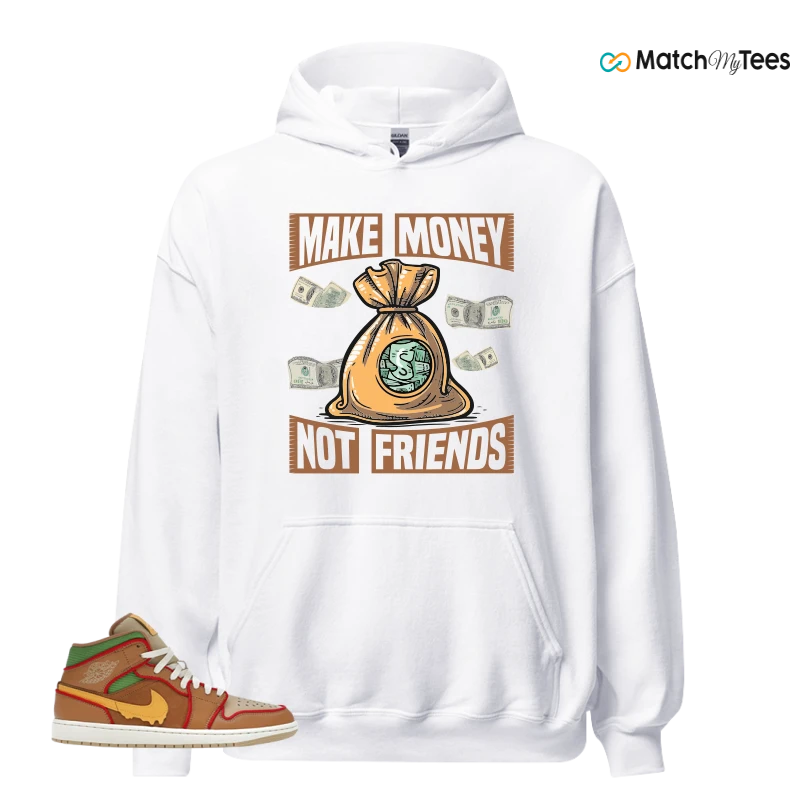 NIKE AIR JORDAN 1 MID SE CHEESEBURGER SNEAKER Matching Tees hoodie
