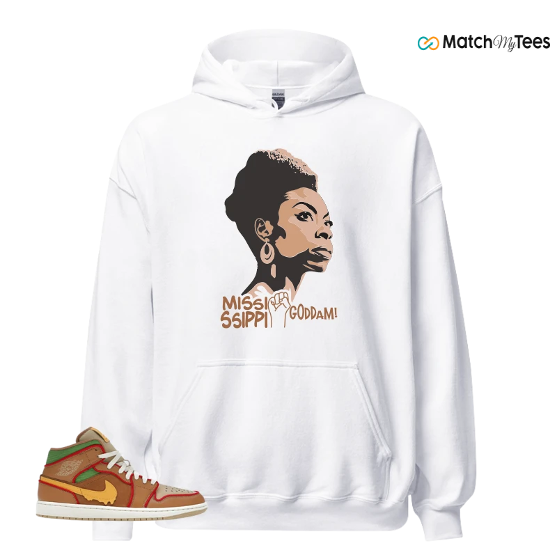 NIKE AIR JORDAN 1 MID SE CHEESEBURGER SNEAKER Matching Tees hoodie
