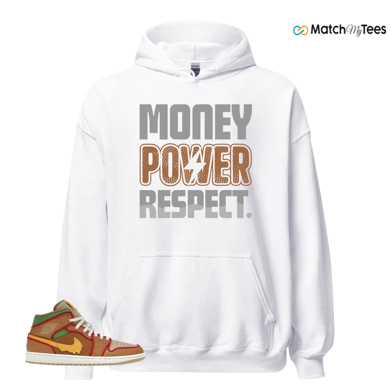 NIKE AIR JORDAN 1 MID SE CHEESEBURGER SNEAKER Matching Tees hoodie