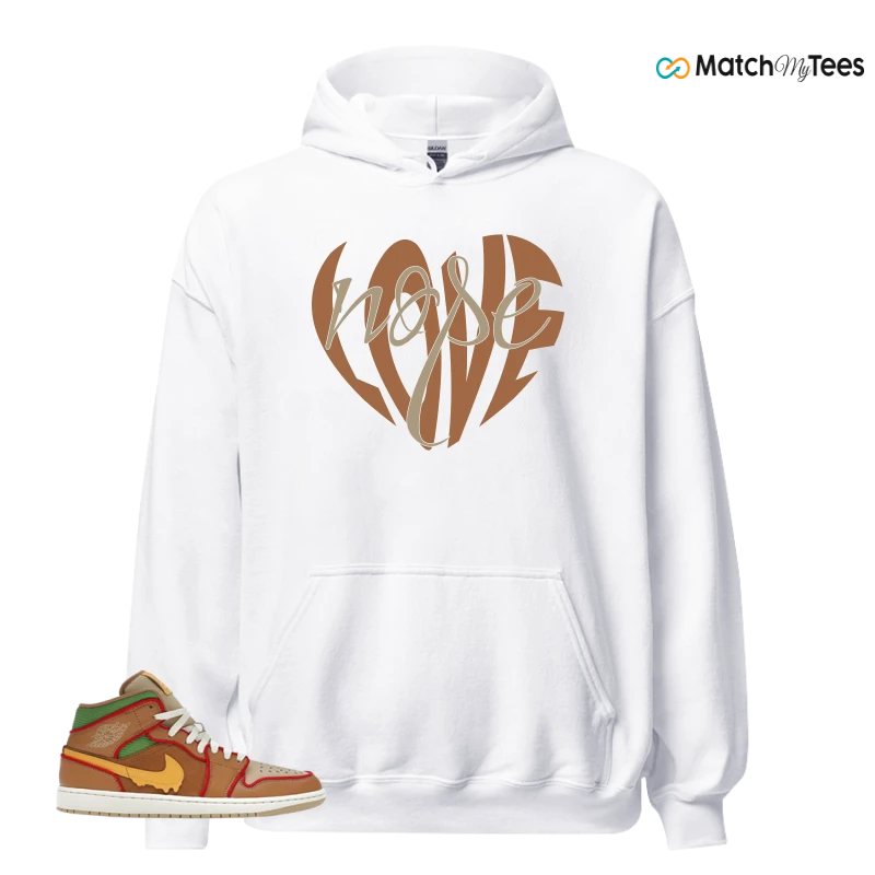 NIKE AIR JORDAN 1 MID SE CHEESEBURGER SNEAKER Matching Tees hoodie