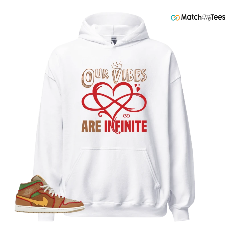 NIKE AIR JORDAN 1 MID SE CHEESEBURGER SNEAKER Matching Tees hoodie