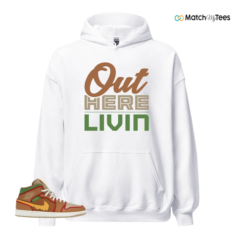 NIKE AIR JORDAN 1 MID SE CHEESEBURGER SNEAKER Matching Tees hoodie
