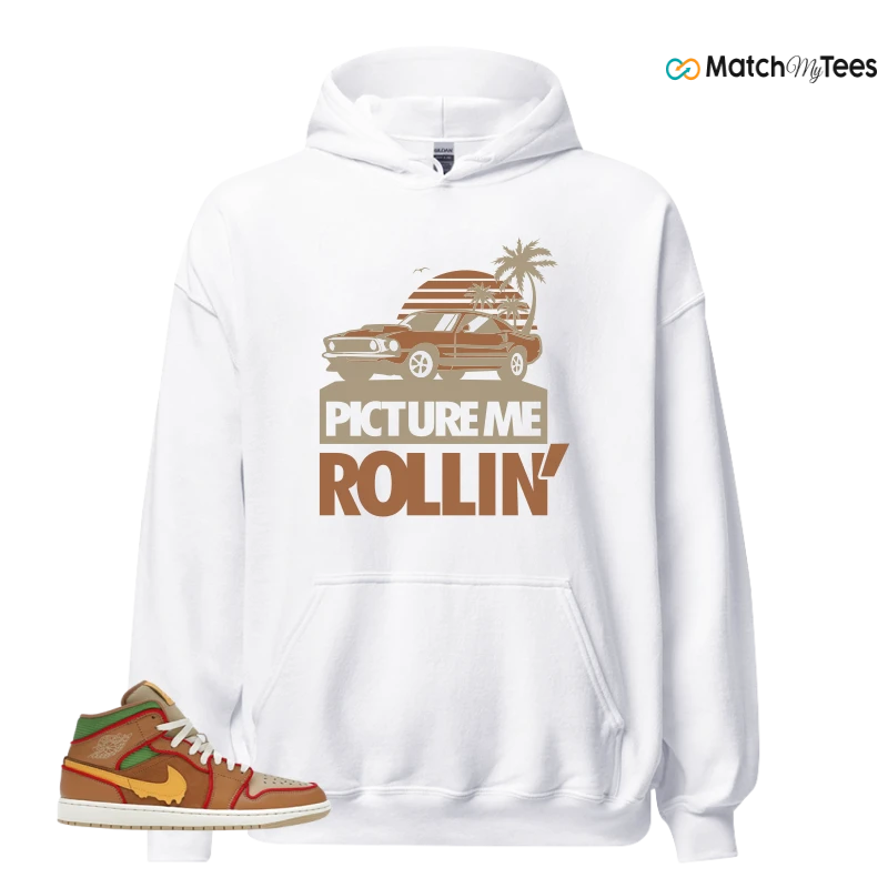 NIKE AIR JORDAN 1 MID SE CHEESEBURGER SNEAKER Matching Tees hoodie