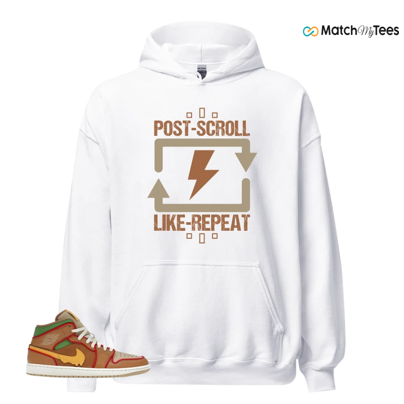 NIKE AIR JORDAN 1 MID SE CHEESEBURGER SNEAKER Matching Tees hoodie