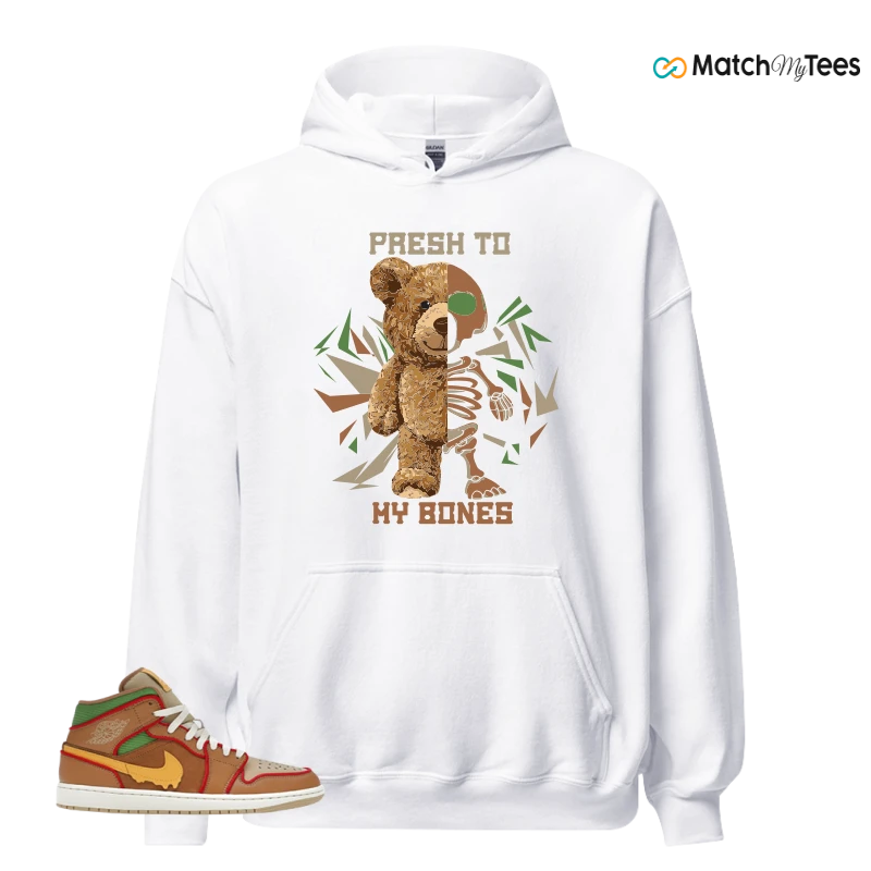 NIKE AIR JORDAN 1 MID SE CHEESEBURGER SNEAKER Matching Tees hoodie