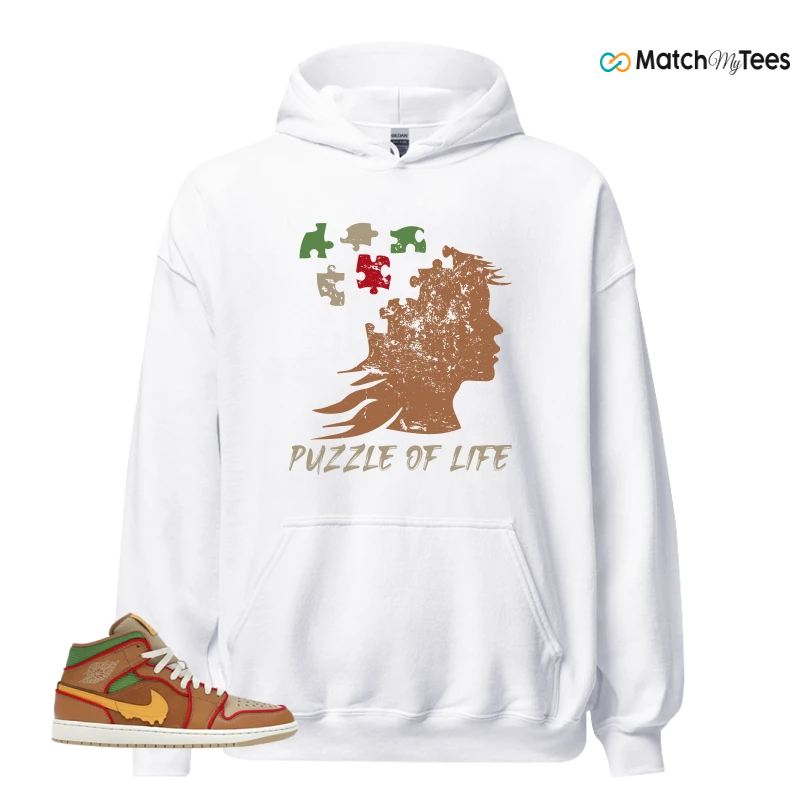NIKE AIR JORDAN 1 MID SE CHEESEBURGER SNEAKER Matching Tees hoodie