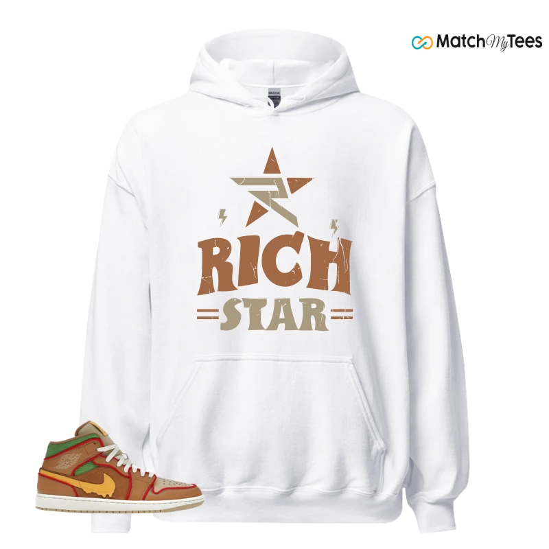 NIKE AIR JORDAN 1 MID SE CHEESEBURGER SNEAKER Matching Tees hoodie