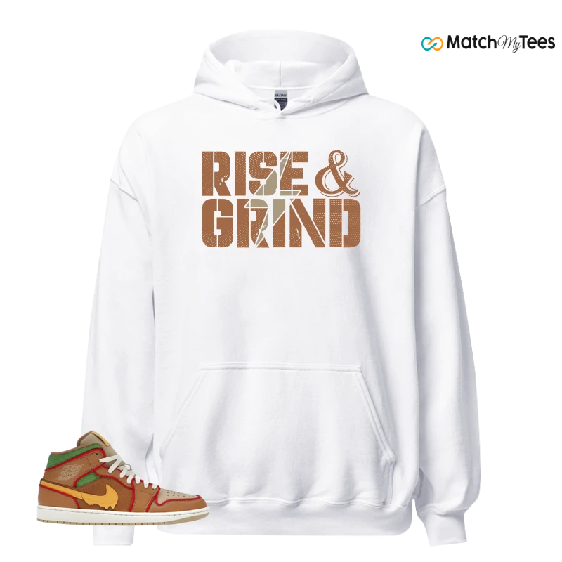 NIKE AIR JORDAN 1 MID SE CHEESEBURGER SNEAKER Matching Tees hoodie
