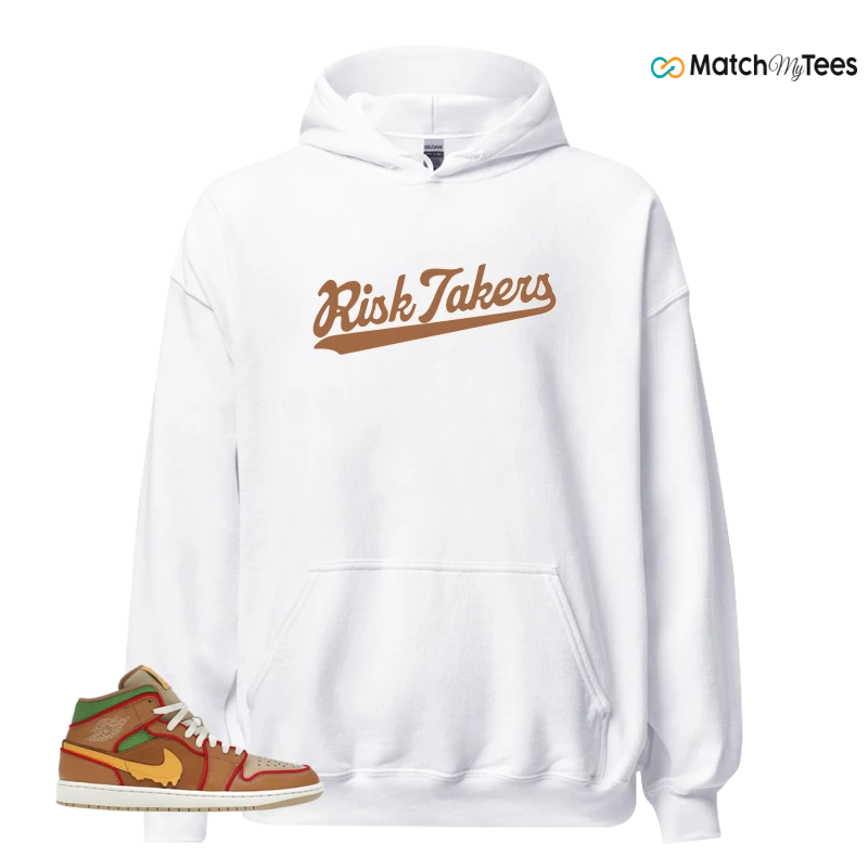 NIKE AIR JORDAN 1 MID SE CHEESEBURGER SNEAKER Matching Tees hoodie