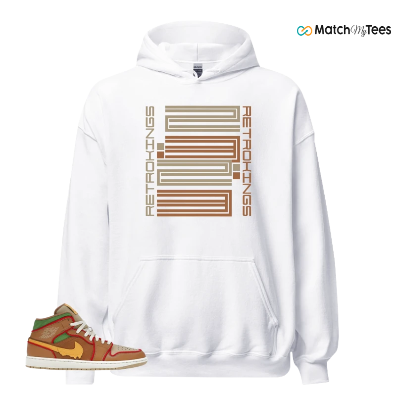 NIKE AIR JORDAN 1 MID SE CHEESEBURGER SNEAKER Matching Tees hoodie
