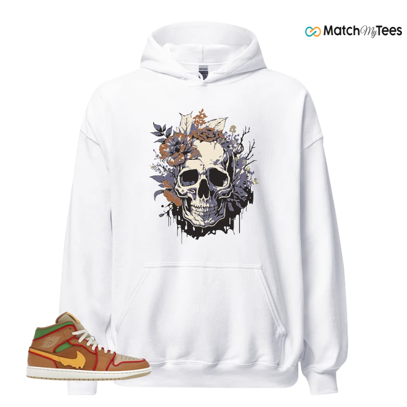 NIKE AIR JORDAN 1 MID SE CHEESEBURGER SNEAKER Matching Tees hoodie