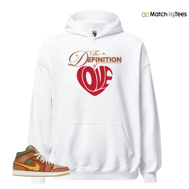 NIKE AIR JORDAN 1 MID SE CHEESEBURGER SNEAKER Matching Tees hoodie