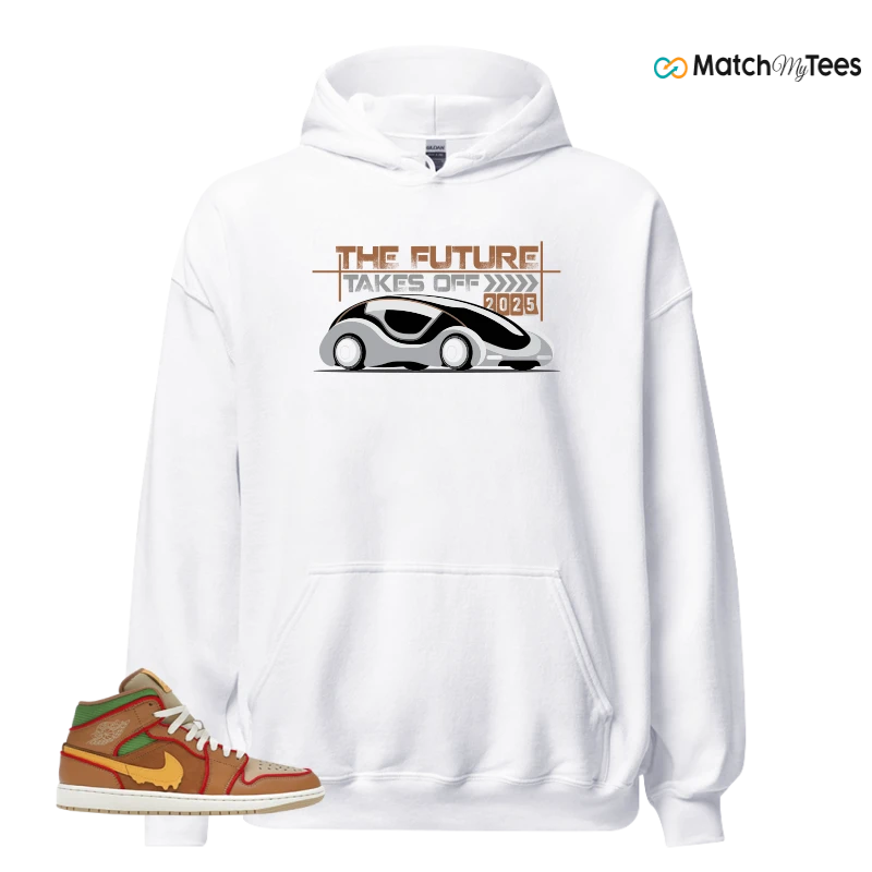 NIKE AIR JORDAN 1 MID SE CHEESEBURGER SNEAKER Matching Tees hoodie