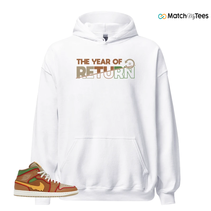 NIKE AIR JORDAN 1 MID SE CHEESEBURGER SNEAKER Matching Tees hoodie