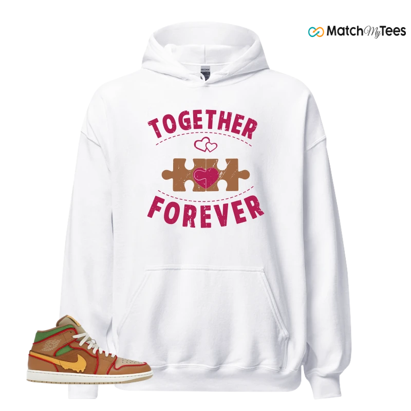 NIKE AIR JORDAN 1 MID SE CHEESEBURGER SNEAKER Matching Tees hoodie
