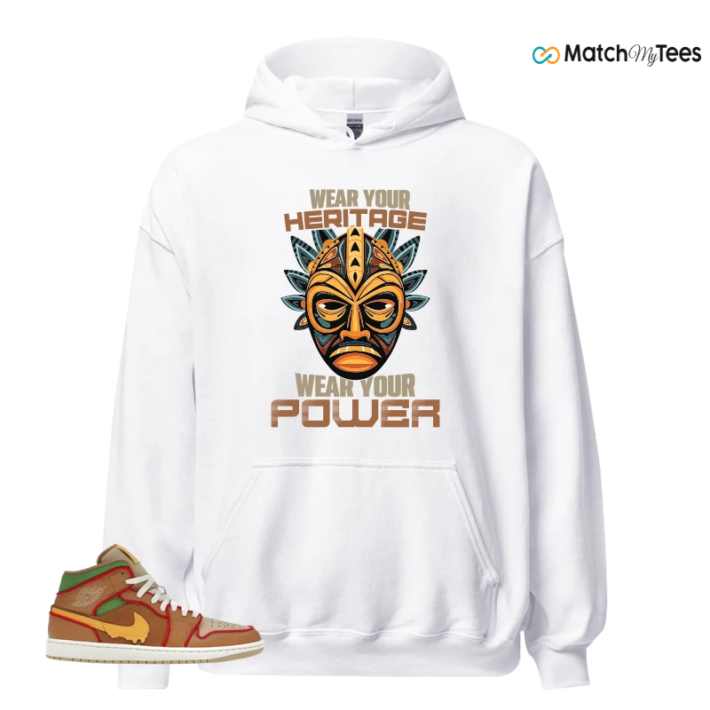 NIKE AIR JORDAN 1 MID SE CHEESEBURGER SNEAKER Matching Tees hoodie