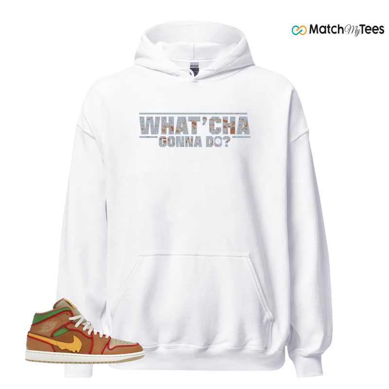 NIKE AIR JORDAN 1 MID SE CHEESEBURGER SNEAKER Matching Tees hoodie