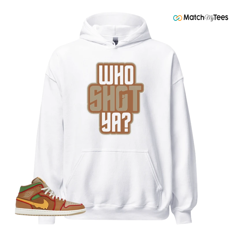 NIKE AIR JORDAN 1 MID SE CHEESEBURGER SNEAKER Matching Tees hoodie