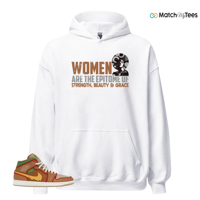 NIKE AIR JORDAN 1 MID SE CHEESEBURGER SNEAKER Matching Tees hoodie